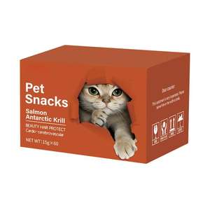 Snacks Premium pour Chats - Boîte Entière Vente en Gros Promotion de la Croissance des Chatons Haute Teneur en Protéines Sans Danger pour les Animaux ODM - Product Image 4