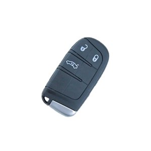 Chiave di telecomando completa senza chiave per Transponder Fiat 500X (2006-2019) Hitag-AES 4A 434MHz Ask 3 pulsanti CY24-IperChiavi/ - Product Image 1