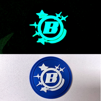 Patch en silicone personnalisé de haute qualité avec logo en relief, étiquette en PVC thermocollante lumineuse, décoration réfléchissante