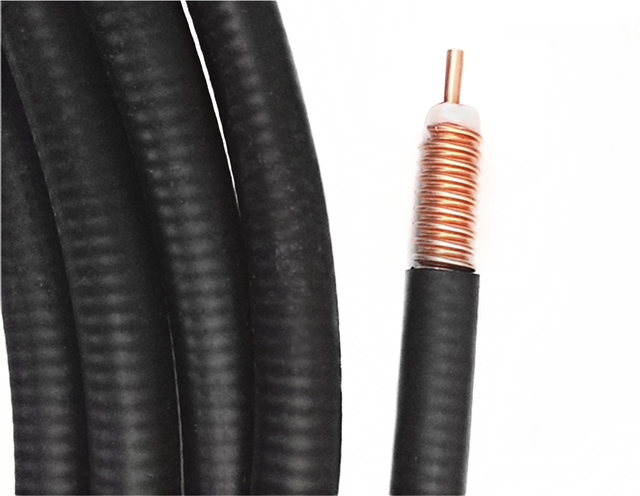 Low Loss 1/2" Superflex Coaxial Cable 1/2" Super Flexible Helical Corrugated Coaxial Cable Supersoft 1-2 Coaxia Feeder Cable