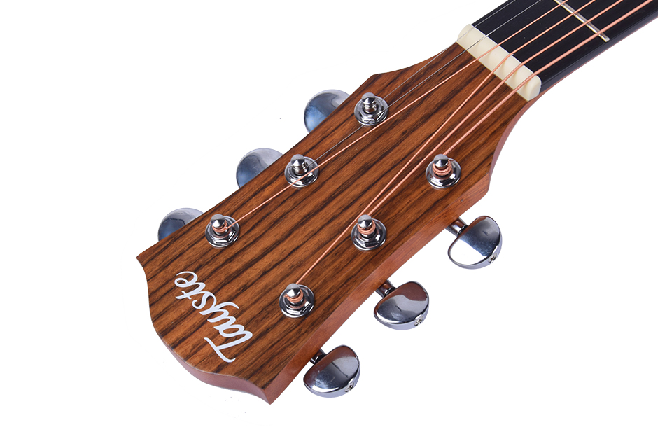 アコギ tayste Tayste Walnut Wooden Cutaway Six-string Acoustic Guitar Kit