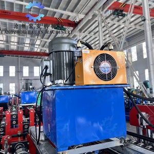 Équipement de traitement de tuiles en acier coloré à double couche pour bâtiments de style archaïque, machine de formage à froid entièrement automatique à double couche - Product Image 5