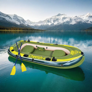 Phổ Biến Nhỏ PVC Đánh Cá Inflatable Thuyền Với Động Cơ Điện Chi Phí Thấp Hull Cho 3 Người Cho Chèo Thuyền Nhỏ Nhựa Đánh Cá - Product Image 2