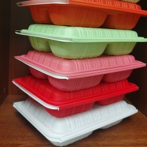 กล่องอาหารกลางวันฝาปิดภาชนะบรรจุอาหารแบบใช้แล้วทิ้ง - Product Image 6