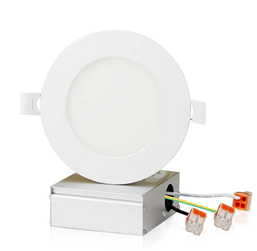 White Trim American Standard 24W Recessed Ceiling LED Lights For Home Holiday Inn LED Panel Light With Junction Box