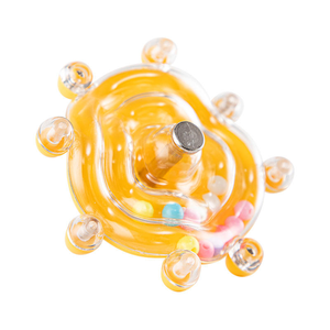 Jouets à mâcher pour perroquets Kangdarpet, puzzle rotatif en peau de tigre, soucoupe volante, roue, produits pour oiseaux pour l'auto-divertissement et l'ennui - Product Image 3