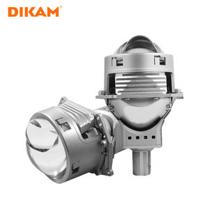 2024 nuovissima lente del proiettore a led a bulbo bi da 3 pollici lente blu 50w ad alta potenza luce per auto <span class=keywords><strong>h4</strong></span> h7 9005 prese 9005 - Product Image 1