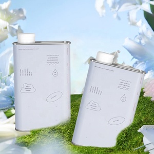 Grosir kustom cetak makanan kelas 500ml-600ml kemasan kosong logam cat minyak kaleng persegi persegi panjang minyak zaitun kaleng - Product Image 4