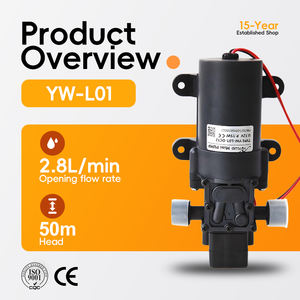 Yw l01 מנוע חוט נחושת עצמי חיזוק לחץ ואוטומטי התחלה להפסיק משאבת דיאפרגמה להשקיה - Product Image 2