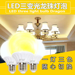 หลอดไฟ LED ดราก้อนบอล E27 ฐานเกลียว 220V 5W หลอดไฟทรงกลมขนาดใหญ่ประหยัดพลังงาน - Product Image 5