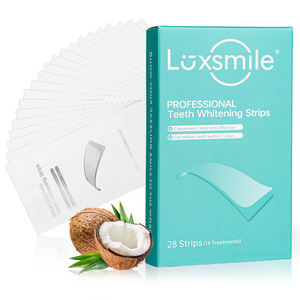 Luxsmile Logo personalizzato dentale fornire strisce veloci Non sensibili perossido sbiancamento strisce denti - Product Image 1