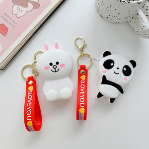 Monedero de Lona con Diseño de Dibujos Animados, Transpirable, Impermeable, con Cierre, para Guardar Monedas, Auriculares, Joyas y Colgantes - Product Image 1