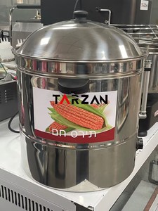 Vaporizador comercial de milho doce para cozinha de hotel, vaporizador elétrico de milho doce