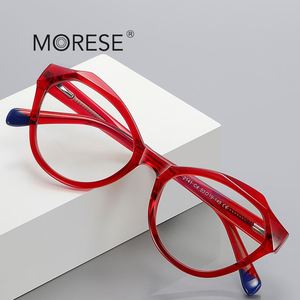 Gafas Ópticas XINLI2141 para Mujer, Montura Completa Flexible TR90 con Estampado Animal Ojo de Gato, Anti Luz Azul, para Uso Diario - Product Image 2