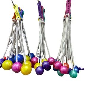 Bolas de plástico para hacer sonido en una cuerda, apilador de clic para niños - Product Image 5