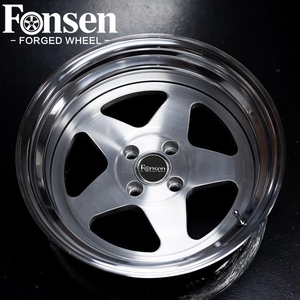 Juego de 2 Ruedas de Aleación Forjadas Cóncavas de 5 Radios con Borde Profundo, Llantas Personalizadas para Tesla Model Y, Honda Civic, Toyota Camry, BMW Serie 3, X5 - Product Image 1