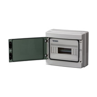 Boîte de distribution électrique étanche série HA 4/8/12/18/24 voies, boîte de distribution d'alimentation extérieure en plastique PC ABS