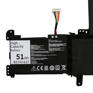 Factory B31N1637 4500mAh 51Wh Laptop <b>Battery</b> for Asus F510U S510U S5100U X510U V580Q S5100UQ7200/UR8250/UN8550 Notebook <b>Battery</b> - Product Image 2