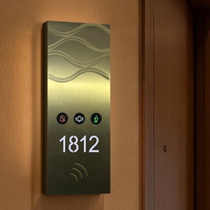 2024 nuovo Dsymbol personalizzato in acciaio inox camera <span class=keywords><strong>numero</strong></span> porta targa segnaletica direzionale segnaletica porta Hotel - Product Image 1