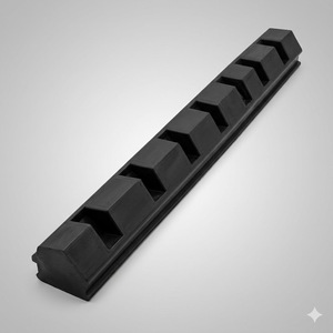 Teclado de Goma para Molino de Tubos Rotatorios - Diseño Personalizado, Dureza de 60 Shore, Grosor de 30-120 mm, Compuesto Moldeado y Unido para Uso Industrial - Product Image 1