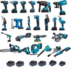 Juegos de Herramientas OEM de Grado Arquitectónico Amoladora Angular Taladros de Impacto Portátiles Inalámbricos con Batería de Litio y Motor sin Escobillas - Product Image 2