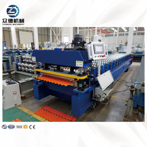 Machine à fabriquer des tôles de toiture en tôle ondulée, machine à former des tôles de toiture en zinc métallique, machine à fabriquer des tuiles à vendre - Product Image 4