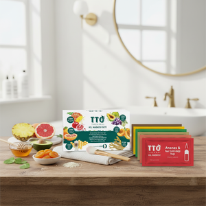 TTO Thermal <b>Clay</b> Mask <b>Set</b> 12pcs Solid Herbal Deep Cleansing Niacinamide Centella Skin Renewal Soothing Facemask for All Skin - Product Image 3