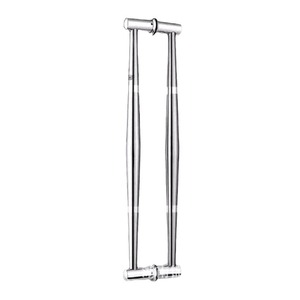 Manija de puerta de acero inoxidable estilo europeo para baño, fácil instalación, ambidiestra - Product Image 5