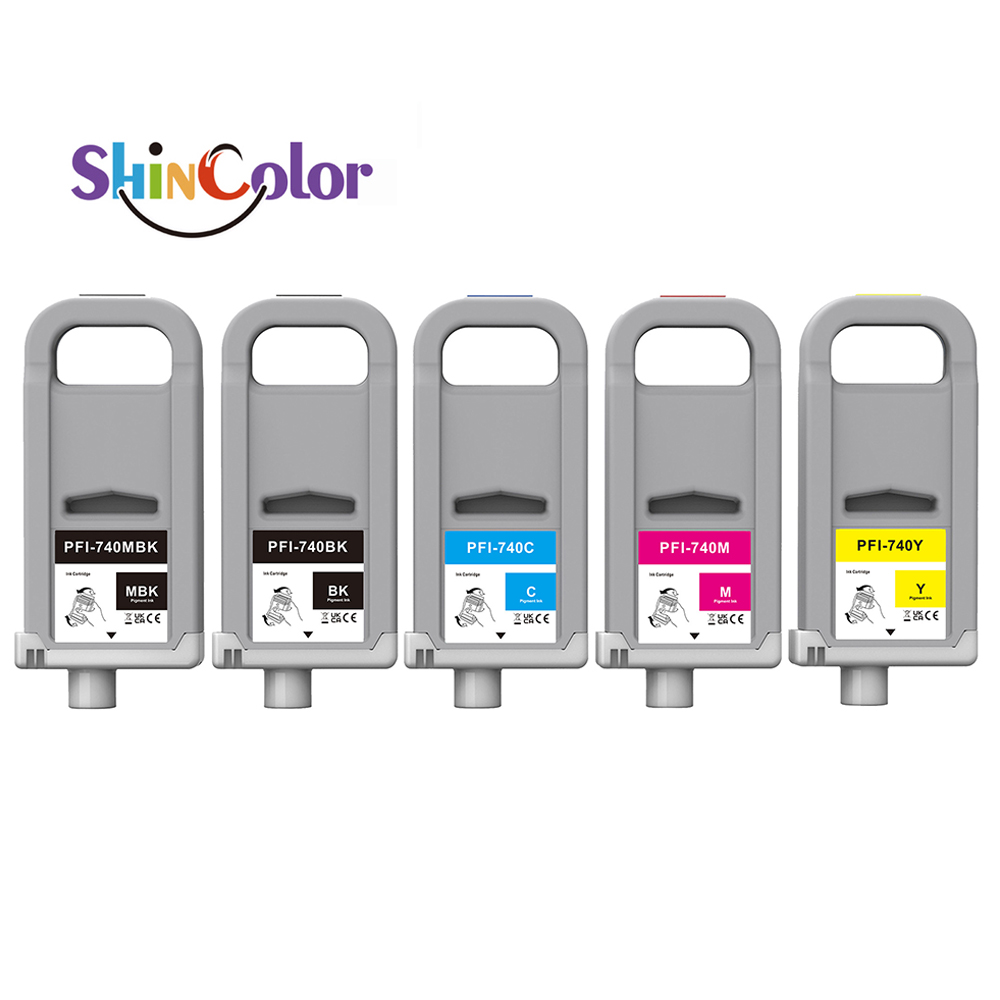 ShinColor PFI-740 совместимый чернильный картридж для Canon ImagePROGRAF TZ 30000 32000/TZ-30000 MFP Z36 принтеры струйный картридж