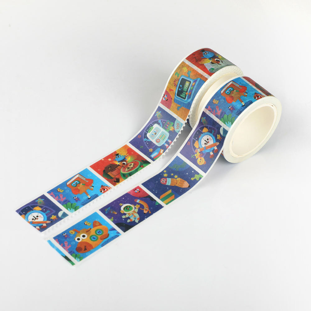 Lot De 8 Rouleaux De Ruban Adhésif Washi Vintage Créatif - Ruban De