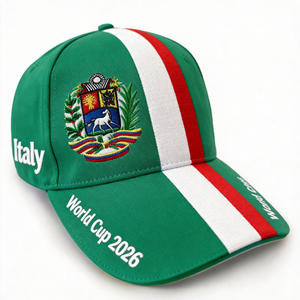 Casquette de baseball Venezuela pour hommes et femmes, sport de plein air, avec logo du drapeau du Venezuela brodé - Product Image 1