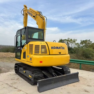 Excavatrice sur chenilles hydraulique Komatsu PC70 56 55 60 78 d'occasion, presque neuve, seconde main - Product Image 4