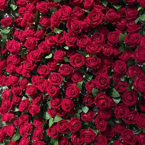 Simulation <strong>Flower</strong> Rose Waterfall Valentine's Day Home Wedding Decoration Flores Artificiales Velvet Rose <strong>Flower</strong> <strong>Wall</strong> - Product Image 1