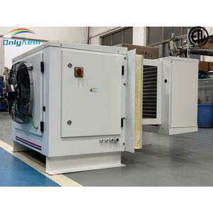 Unité monobloc 1HP 2HP 3HP pour <span class=keywords><strong>chambre</strong></span> froide de 0 à 5 degrés Celsius, certification ETL CE, <span class=keywords><strong>chambre</strong></span> froide de stockage réfrigéré - Product Image 1