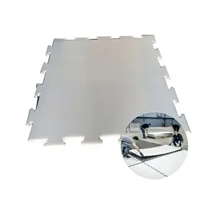 Искусственный ледовый каток синтетические конькобежные панели 4x8 пластиковый лист hdpe для катка