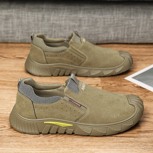 Zapatos de Piel de Cerdo Genuina para Hombre, Tallas Grandes, Moda Primavera-Verano, Estilo Slip-On, con Forro de Tela de Algodón y Plantilla de EVA - Product Image 5