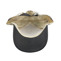 Gorra de Béisbol de Lona 100% Algodón de Alta Calidad, Personalizada de 5 Paneles, Unisex, con Visera Curva y Cierre Trasero Ajustable