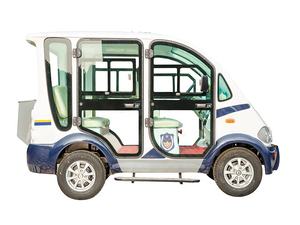 2020 new car 48V batteria operare mini 4 posti veicoli di utilità - Product Image 3