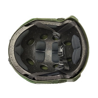 Casque tactique ABS à fixation sur rail pour sports de plein air, cyclisme, alpinisme, entraînement CS en direct, taille unique