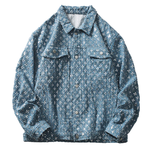 เสื้อแจ็คเก็ตบอมเบอร์ลายสก็อตแบบลำลองสำหรับผู้ชายไซส์ใหญ่  รุ่นกันลม  คอลเลคชั่นฤดูใบไม้ร่วง 2023  สไตล์สตรีทแฟชั่น  ทรงหลวม  ใช้งานได้หลากหลาย  ดูดีมีสไตล์ - Product Image 1