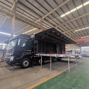 <span class=keywords><strong>Camion</strong></span> de scène mobile extensible Dongfeng 6x2 |   Véhicule de scène portable avec écran LED pour spectacles en plein air (prix bas en promotion) - Product Image 2