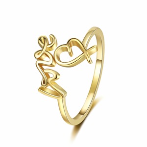 Anneaux de mariage marocains à la mode simple en or 18 carats 925 ensemble de couples en argent sterling pour hommes femmes <span class=keywords><strong>bague</strong></span> coeur d'amour réglable - Product Image 5