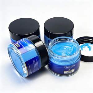 Crema Viso Personalizzabile alla Nicotinamide per Sbiancamento, Idratazione, Anti-Rughe, Antiossidante <span class=keywords><strong>e</strong></span> Illuminante Blue <span class=keywords><strong>Nila</strong></span> - Product Image 6