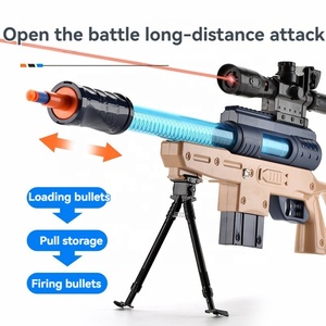 Nouveau pistolet à balles molles infrarouges électriques d'extérieur, <span class=keywords><strong>jouet</strong></span> électronique en plastique lumineux, ensemble cadeau pour garçon - Product Image 2