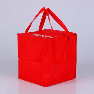 Bolsa de almuerzo forrada de aluminio no tejido con aislamiento de alta calidad, función de Panel Solar verde para entrega de alimentos de Picnic, bolsa de transporte para llevar - Product Image 3