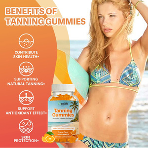 Formulation Natural <b>Tanning</b> Gummies for Radiant Complexion with Pure Plant Extracts High Quality Premium Grade Effective - Product Image 4