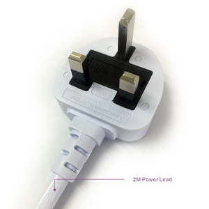 Güç şeridi uzatma kurşun ile 2 İngiltere Outlet dalgalanma koruyucusu kişisel anahtar - Product Image 5