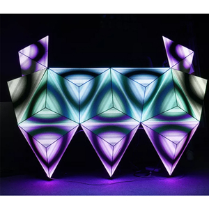 Console de DJ 3D personnalisée avec écran LED, résolution 4K pleine couleur, pas de pixel de 4 mm, pour affichage vidéo KTV en intérieur - Product Image 4