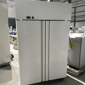 Congélateur vertical commercial de haute qualité à double porte en acier inoxydable pour supermarché et cuisine - Product Image 5