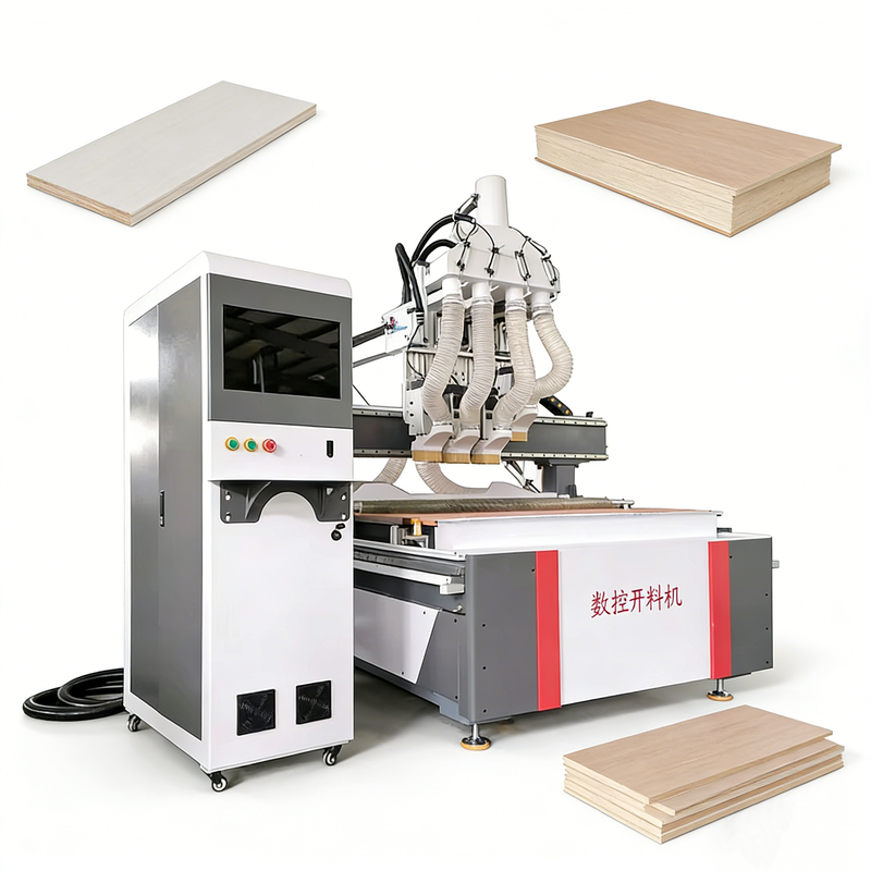 Four process Furniture Cabinet Manufacturing Machine
